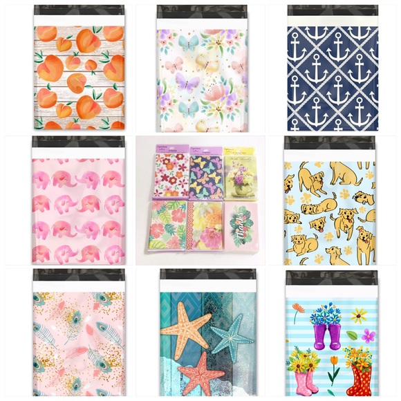 20 Butterfly Poly Mailers 10”x13” - Picture 2 of 4